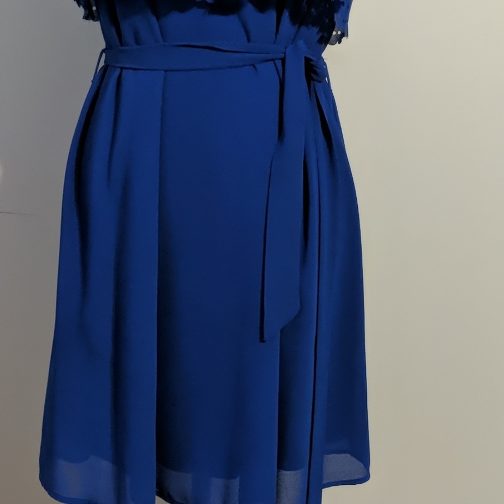 Beautiful cobalt spring dress - Picture 3 of 5